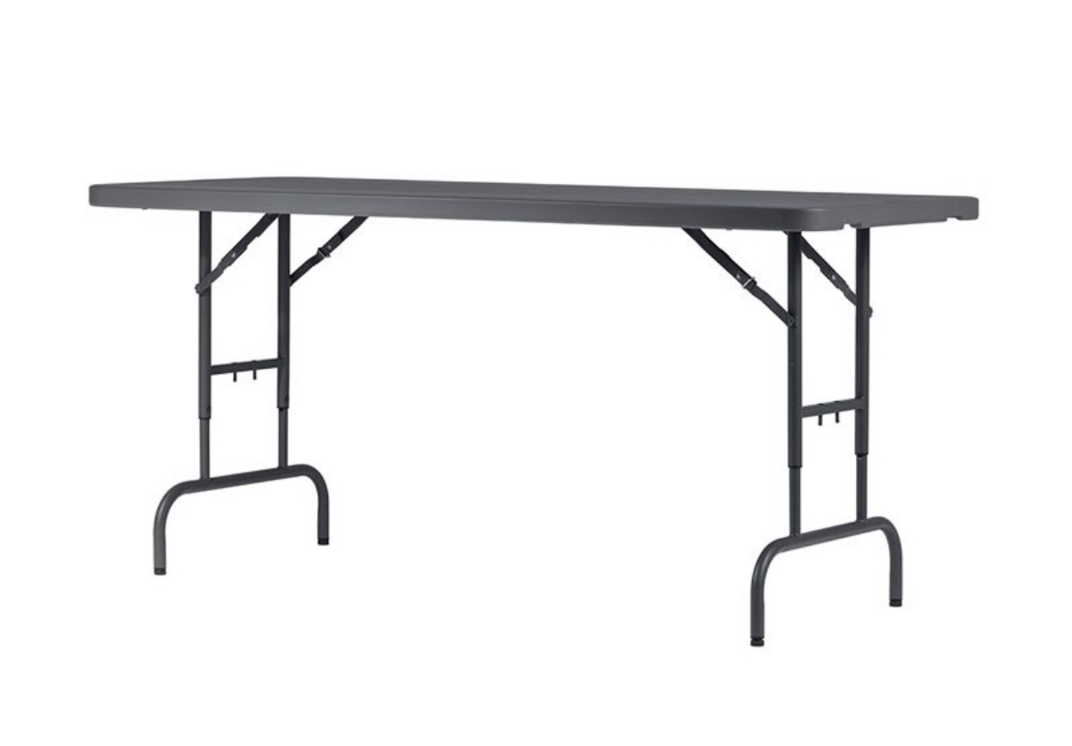 Klapp bord med høydejustering