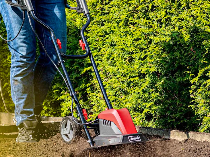 Elektrisk jordfräs 1500w - perfekt för trädgårdsarbete!