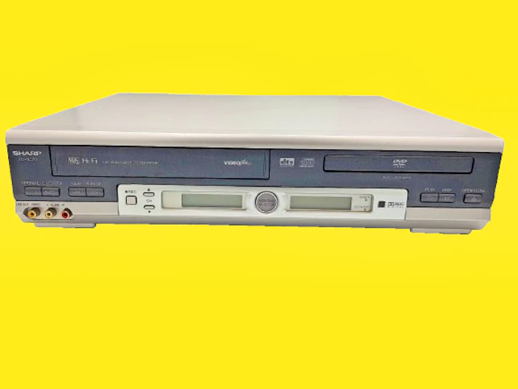 Vhr / dvd - sharp dv-nc70 combo dvd player vcr