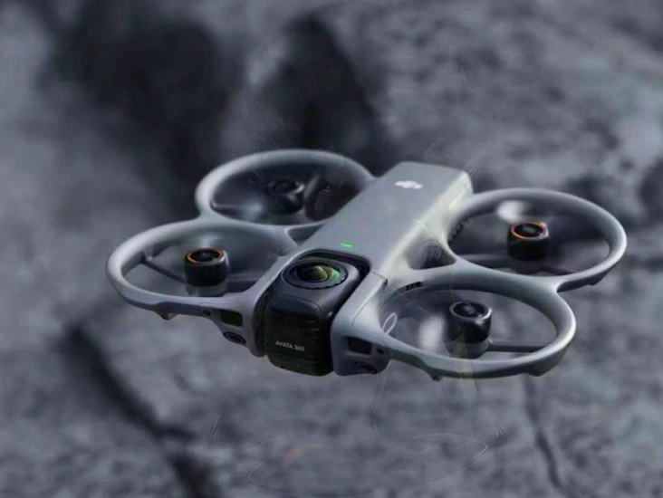 Dji avata 8k 360 drone rc2 fly more motion (pro combo)