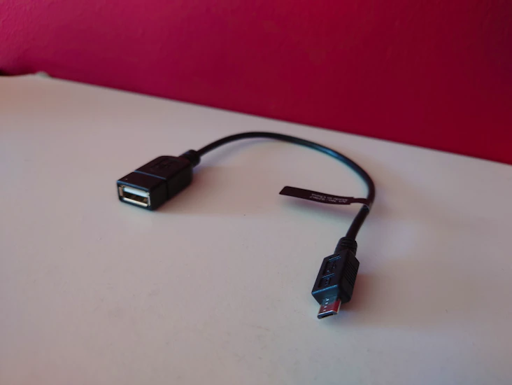 Usb otg adapter, micro