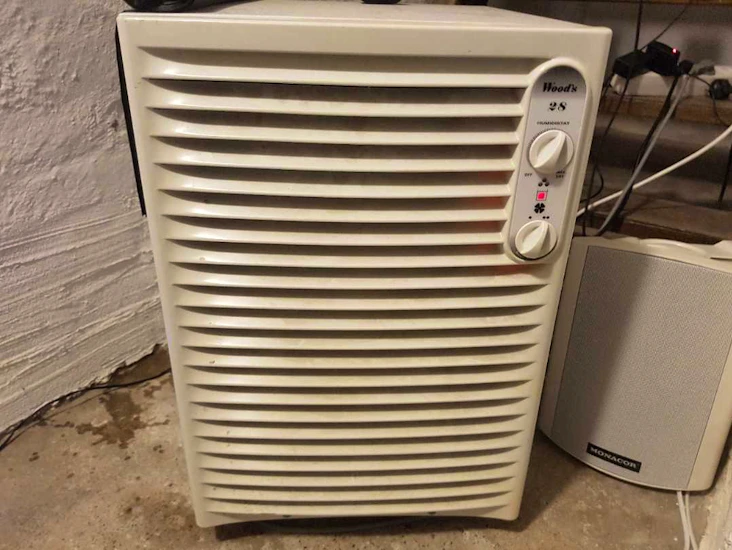 Avfuktare wood's ds-28f "bästitest"