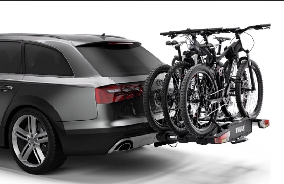 Thule easyfold sykkelstativ - 3 sykler
