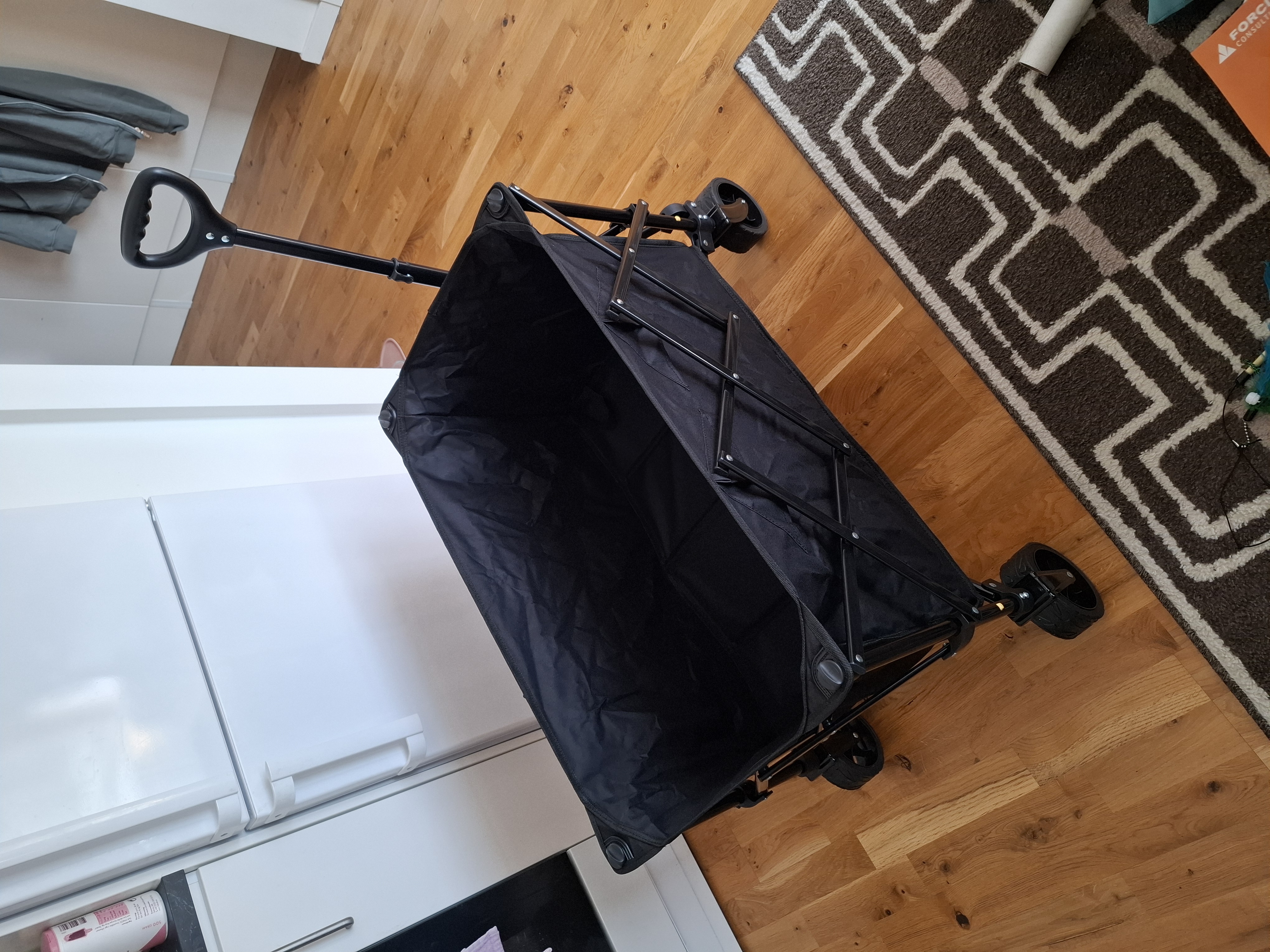 I hopfällbar vagn/skrinda 150kg