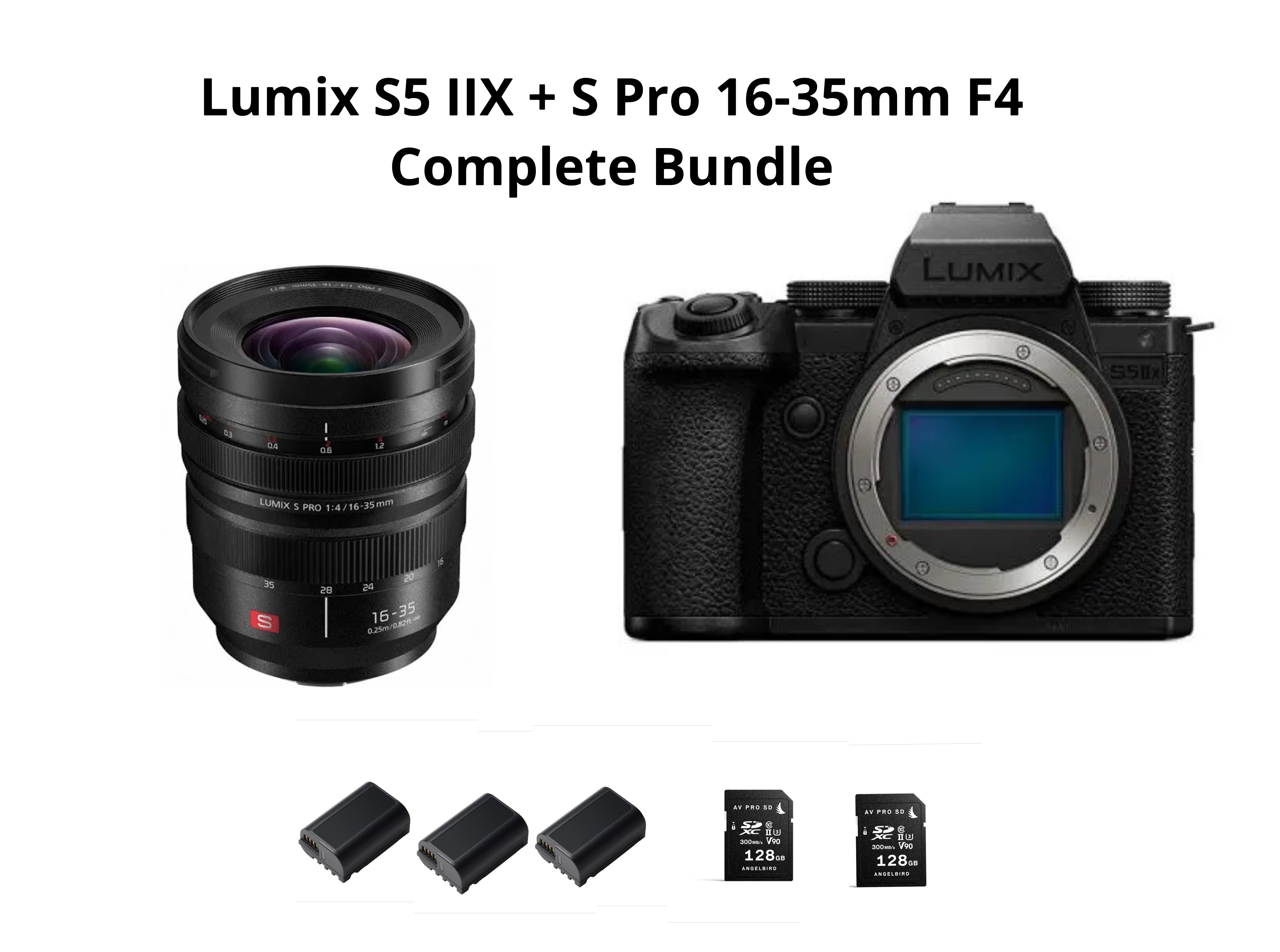 Lumix s5iix + s pro 16–35mm f/4 ( lumix s5 ii )