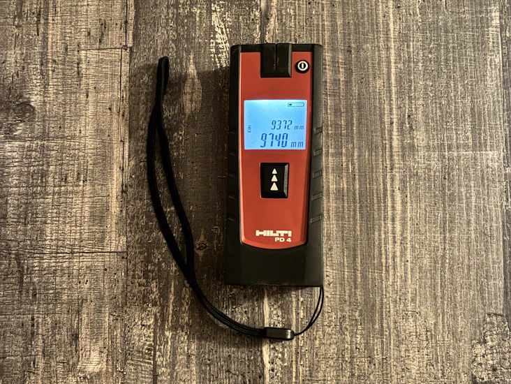 Hilti pd 4 laseravståndsmätare