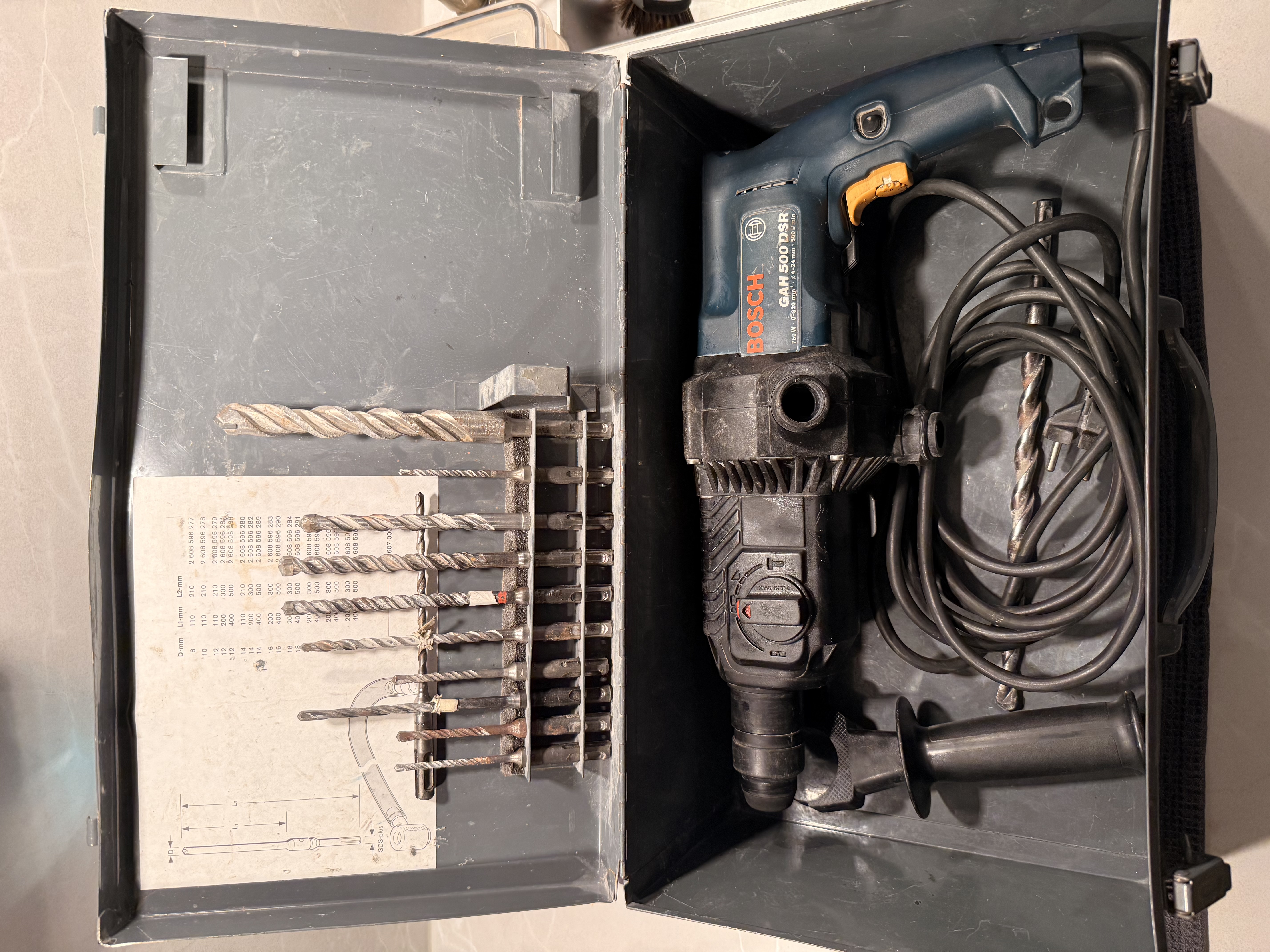 Bosch gah 500dsr slagborrmaskin