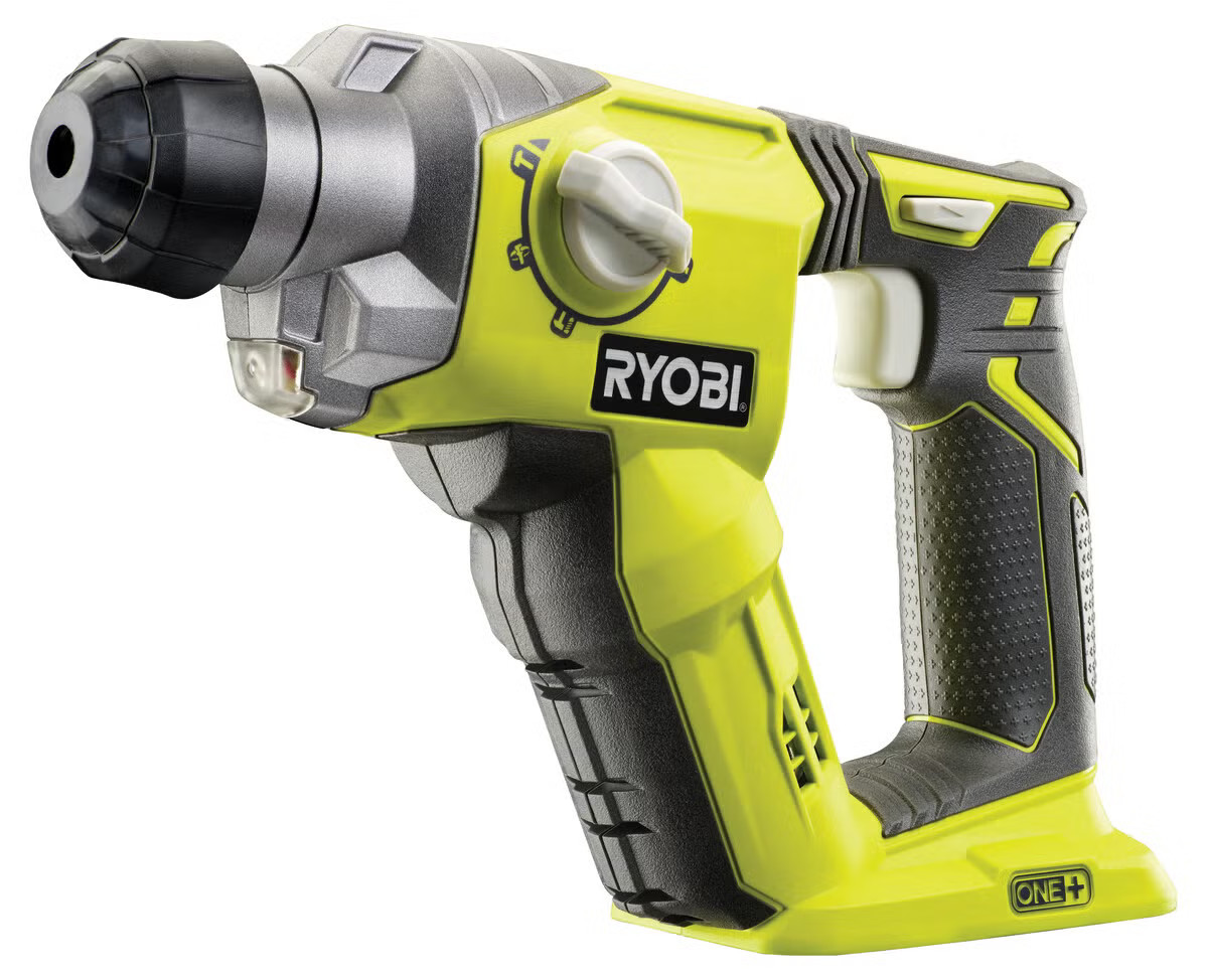 Ryobi sds borhammer med batteri og ladder