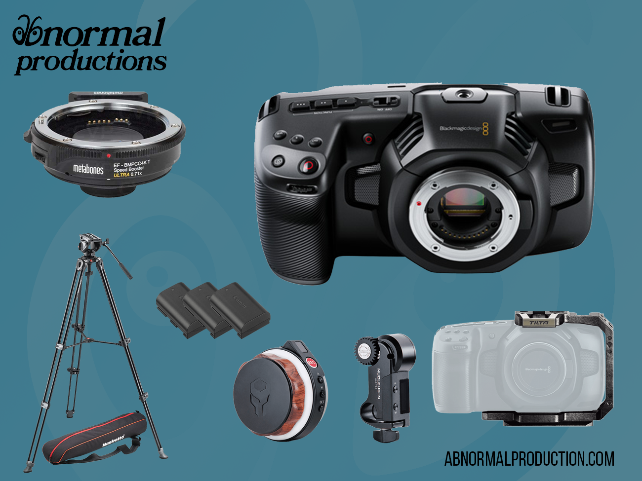 Bmpcc 4k blackmagic camera kit