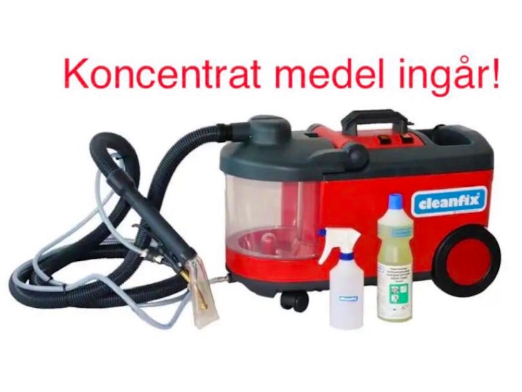 Leverans ingår-cleanfix matt- och texiltvätt
