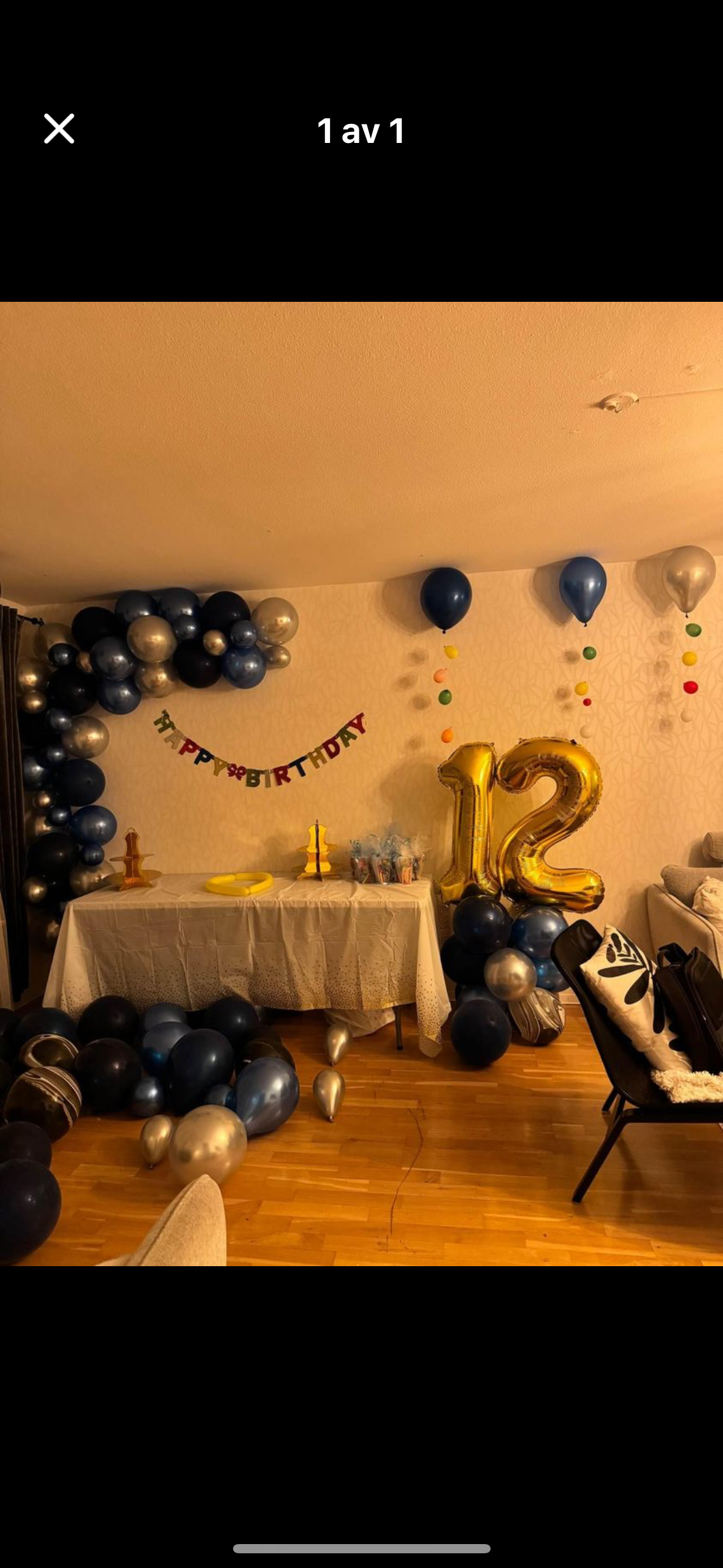 Hopfällbara bord och stolar 