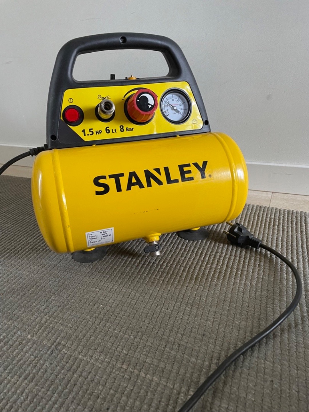 Smidig liten/bärbar kompressor