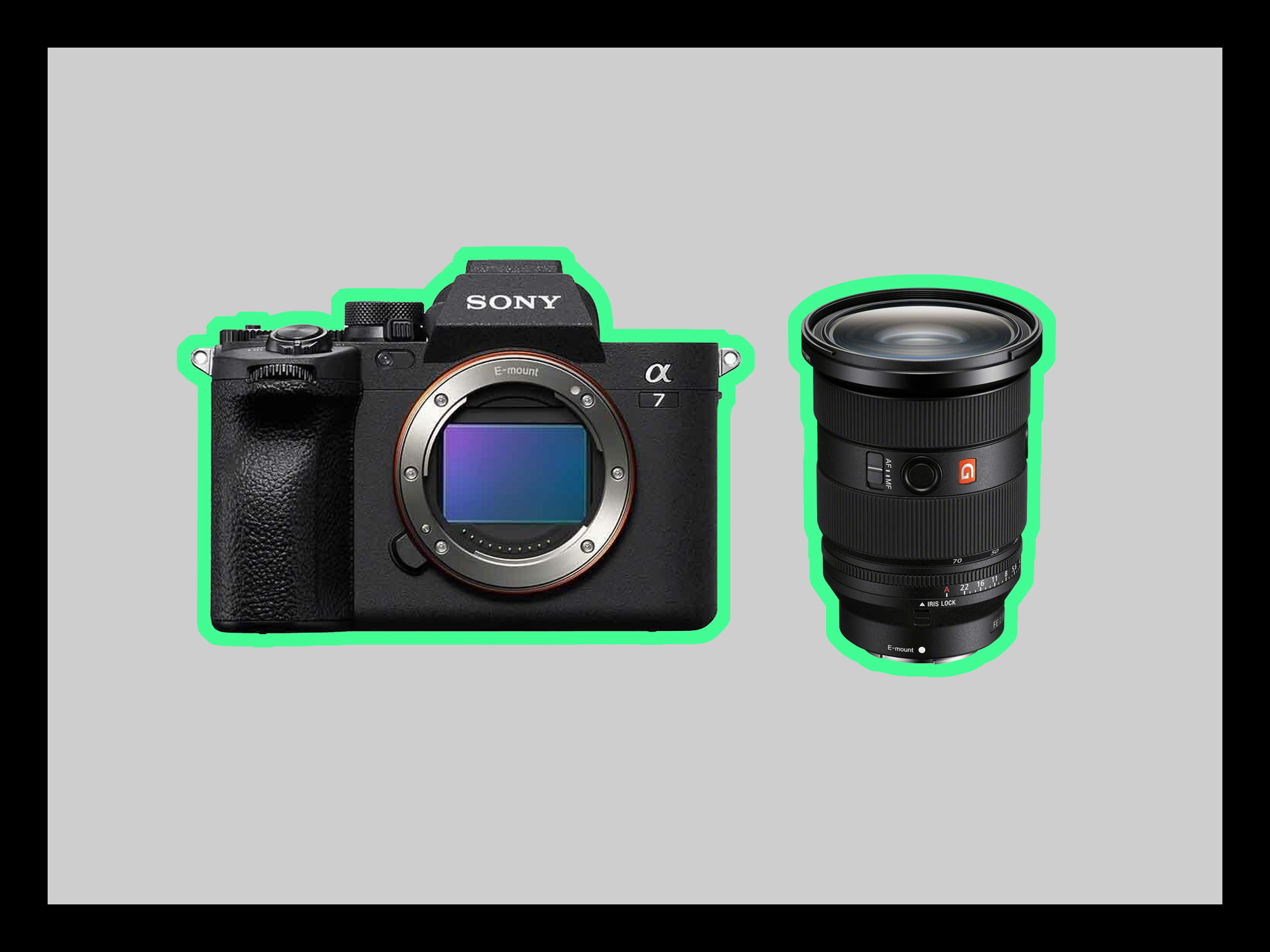 Sony a7 iv inkl. objektiv & tillbehör