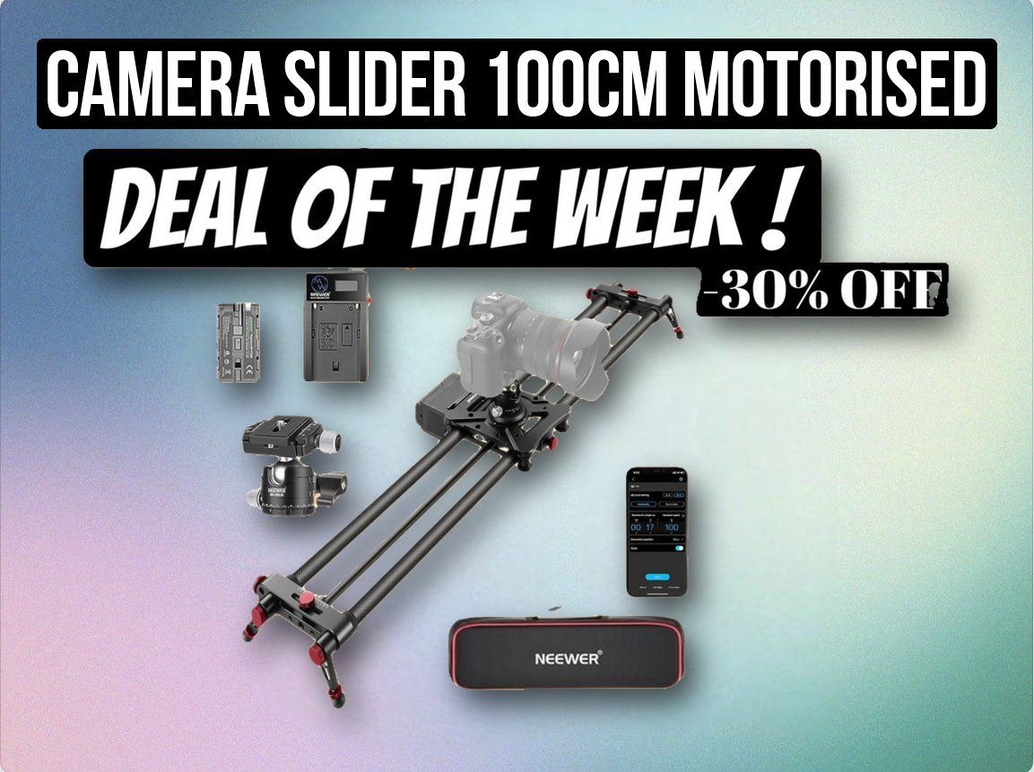 Camera slider 100cm motorised neewer automatic app control 
