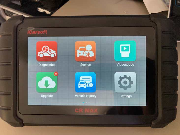 Felkodsläsare icarsoft cr max