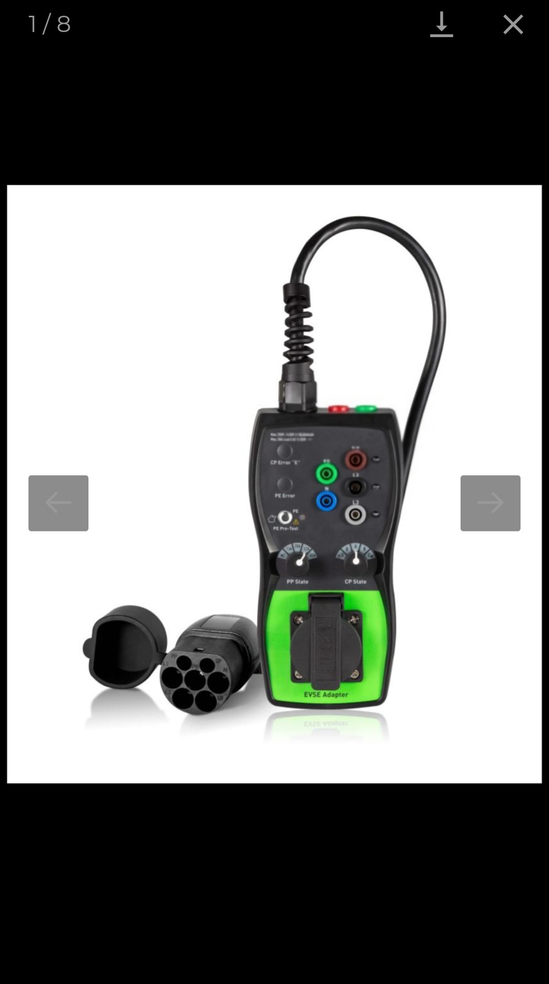 El-bils adapter evse