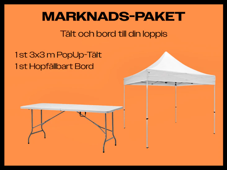 Marknadspaket 1(frakt möjlig)