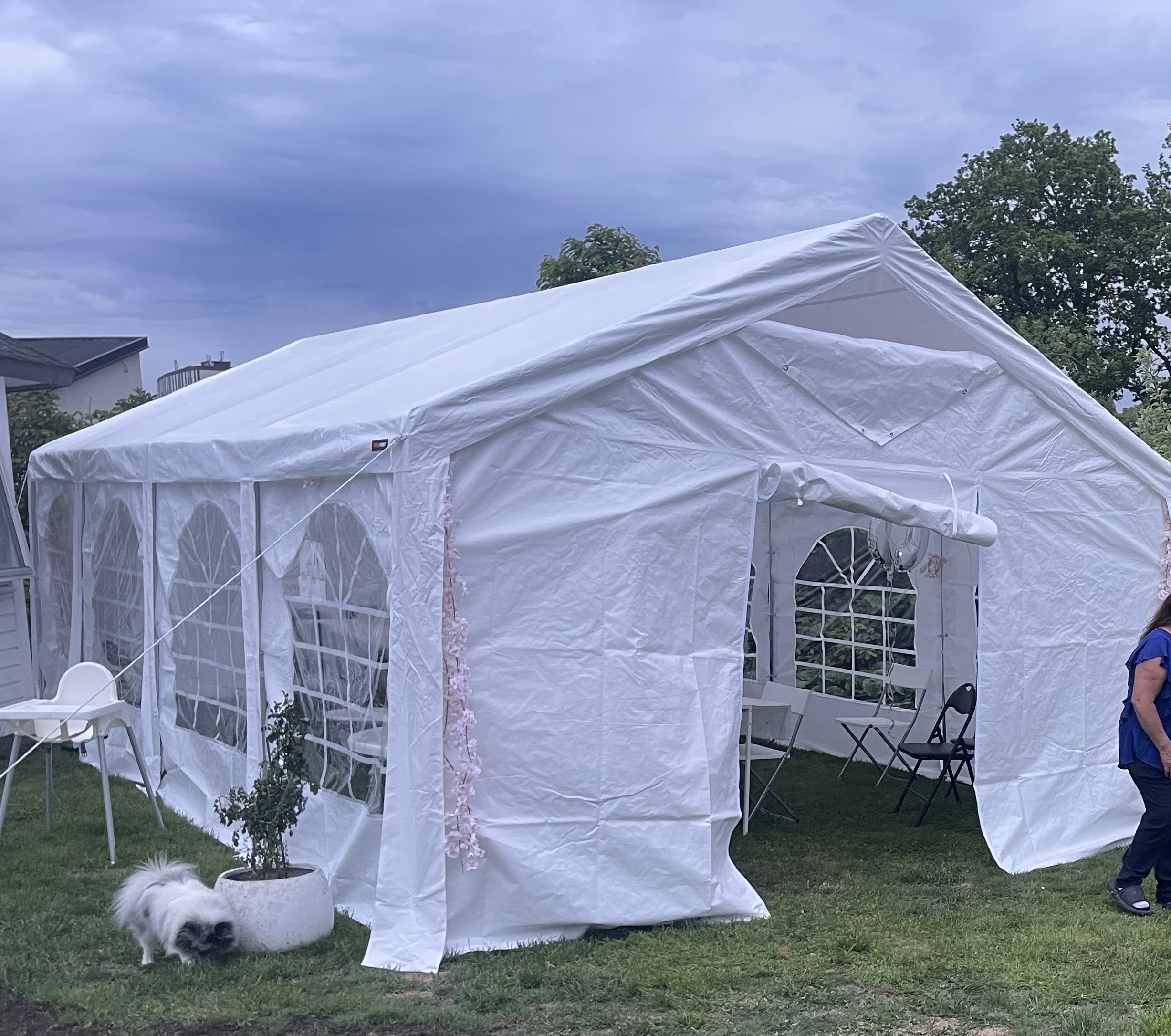 Partytält 4x8