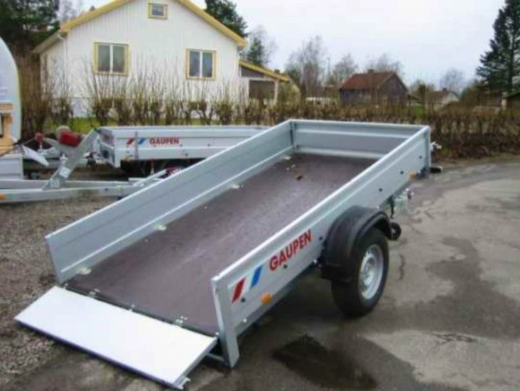 Tilhenger gaupen a1330t med tipp/ lastenett