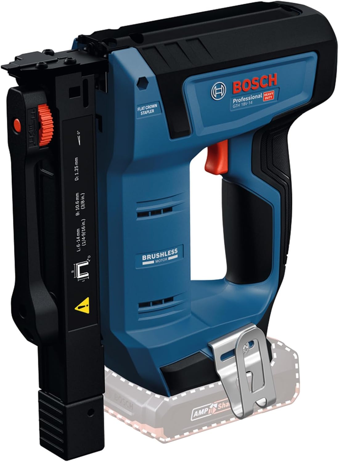 Häftpistol bosch professional 18v system sladdlös gth 18v-14