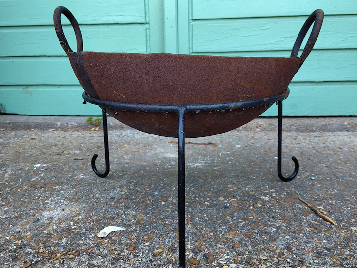 Fire pit - corten steel heavy duty