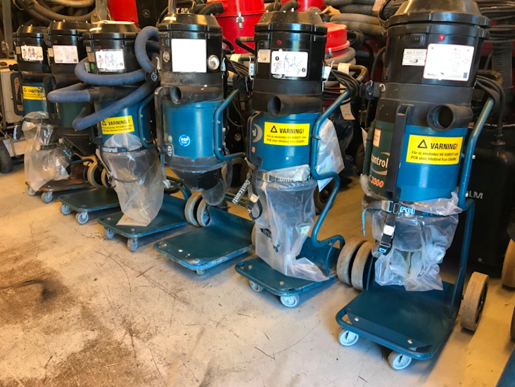 Stoftavskiljare grov dammsugare