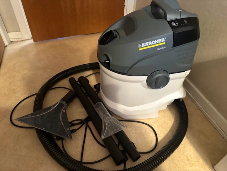 Textiltvättmaskin (kärcher)