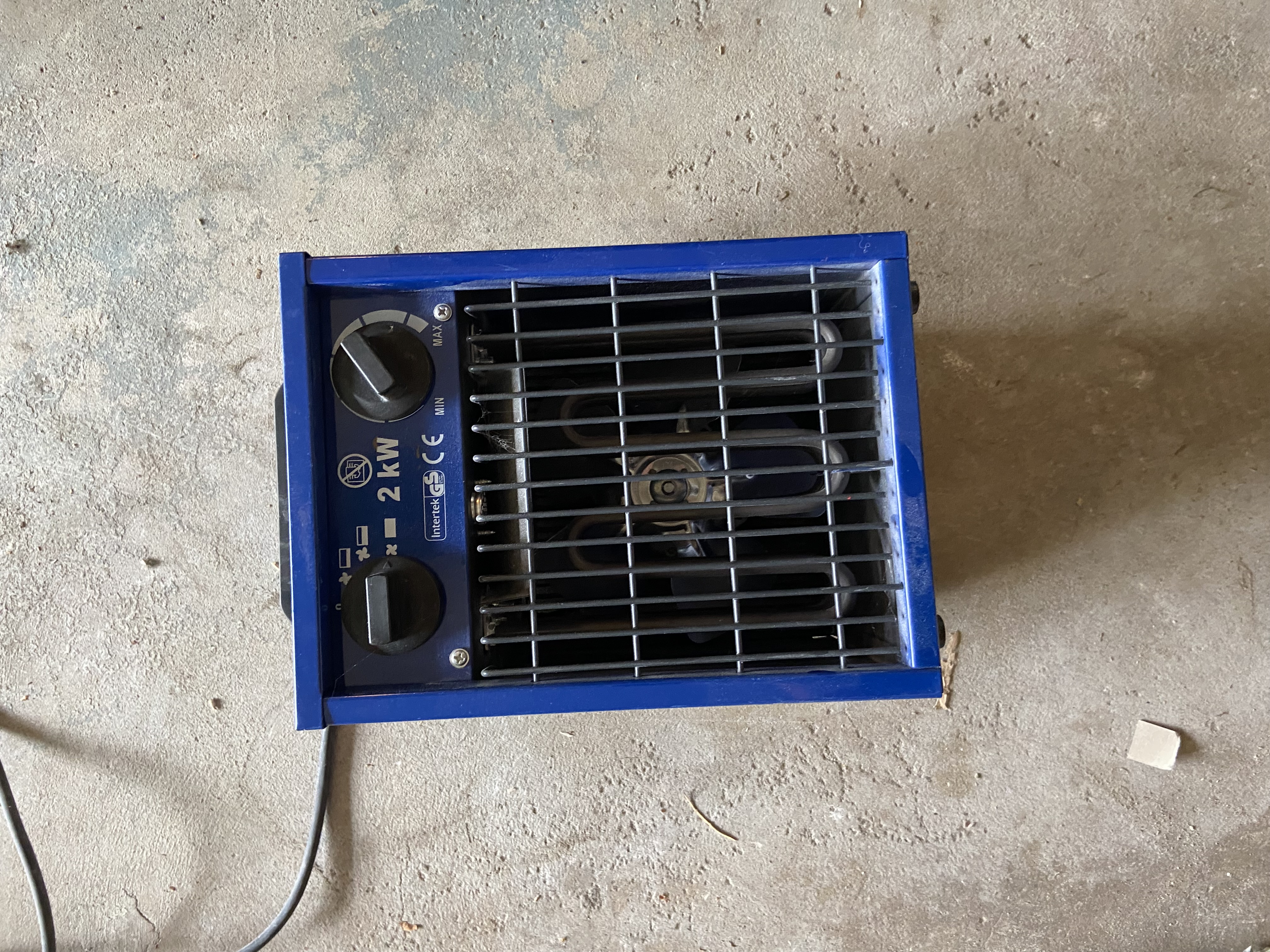 Värmefläkt 2kw