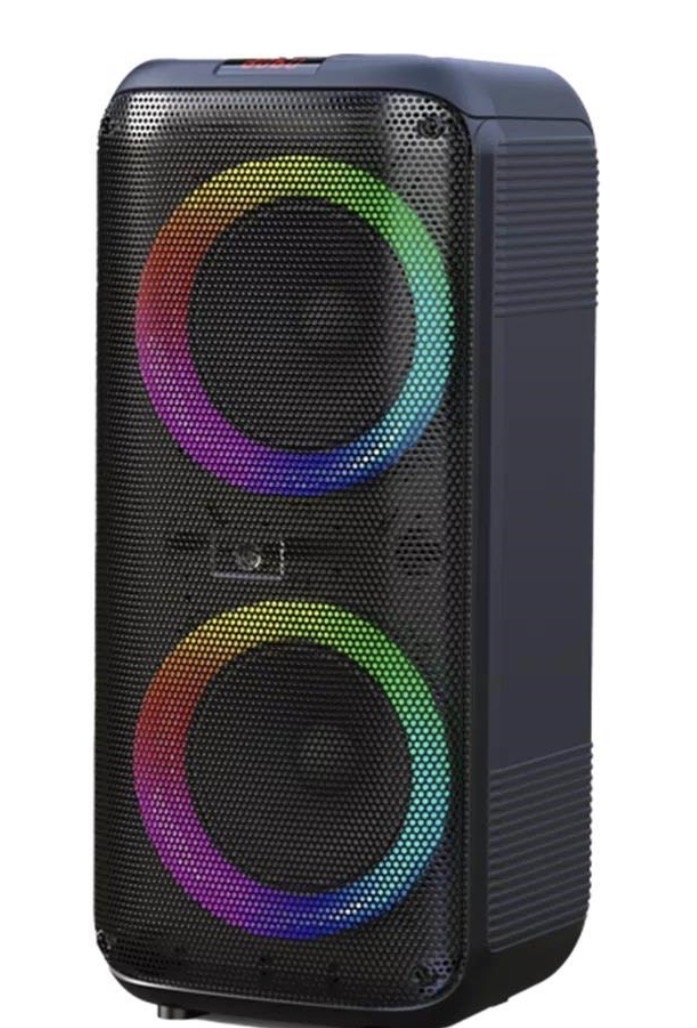 Denver bps-354 bluetooth partyhögtalare med led-ljus