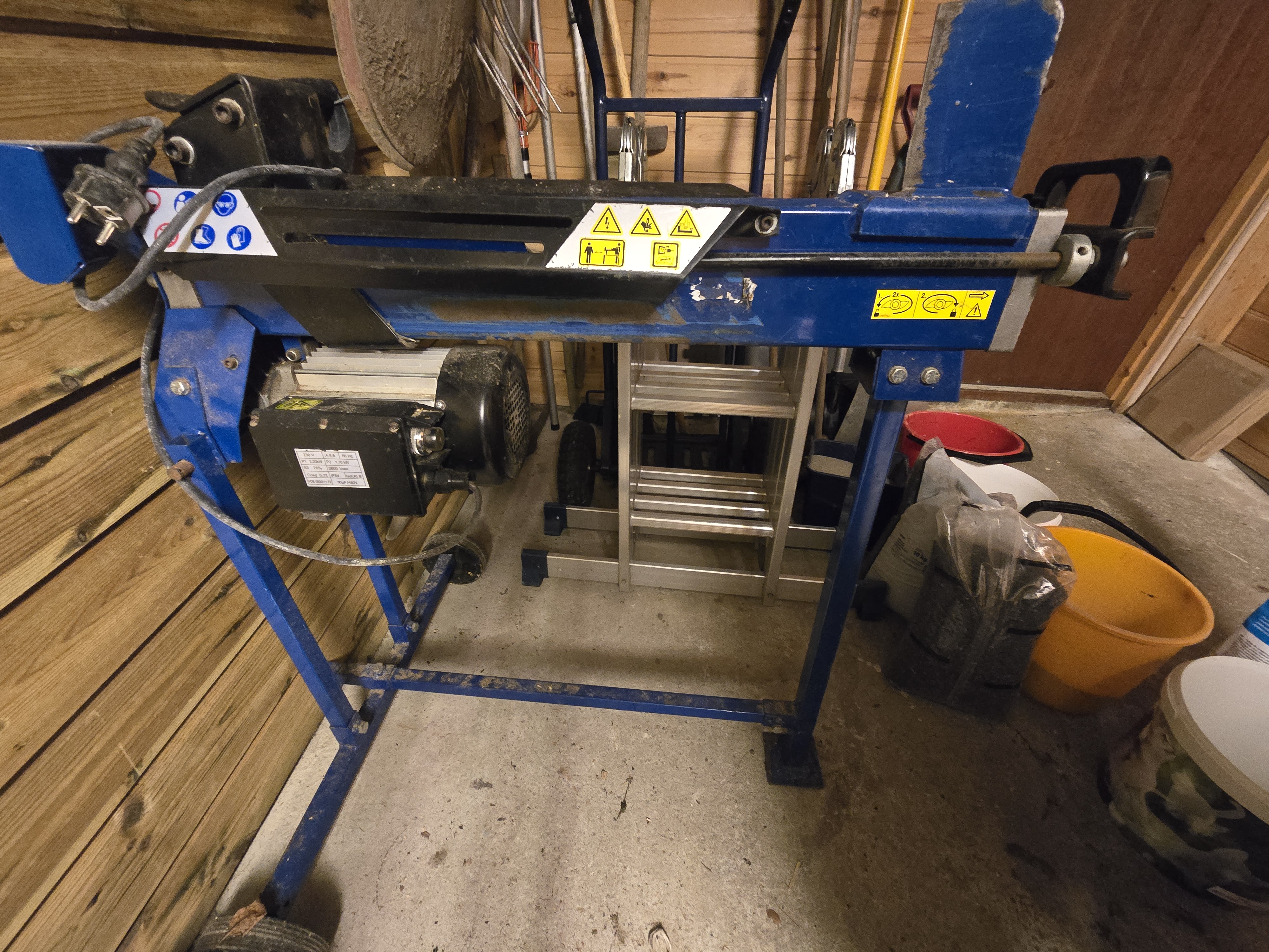 Vedkløyver scheppach - elektrisk 