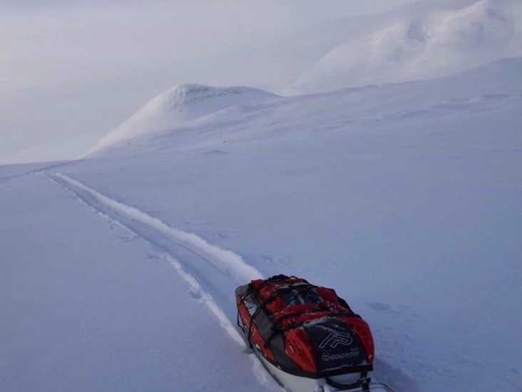Fjellpulken x country 144 turåkningspulka
