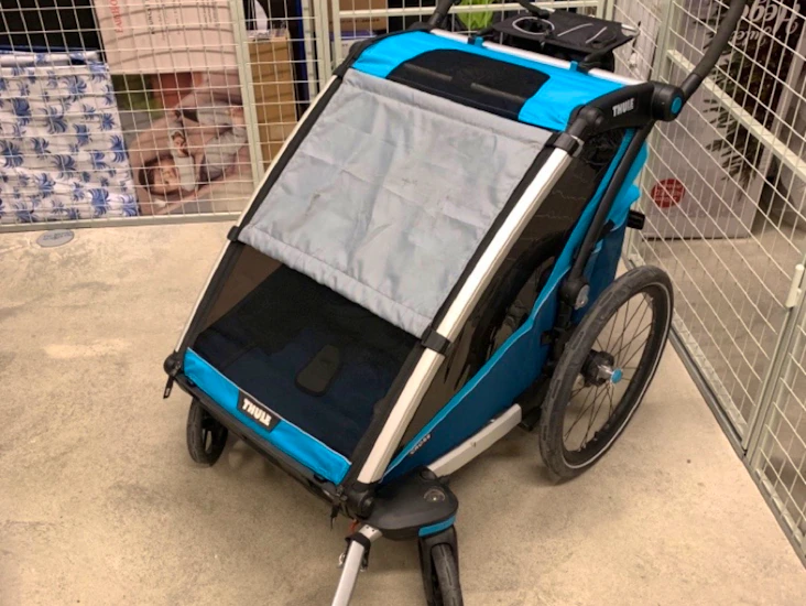 Thule sykkelvogn til to