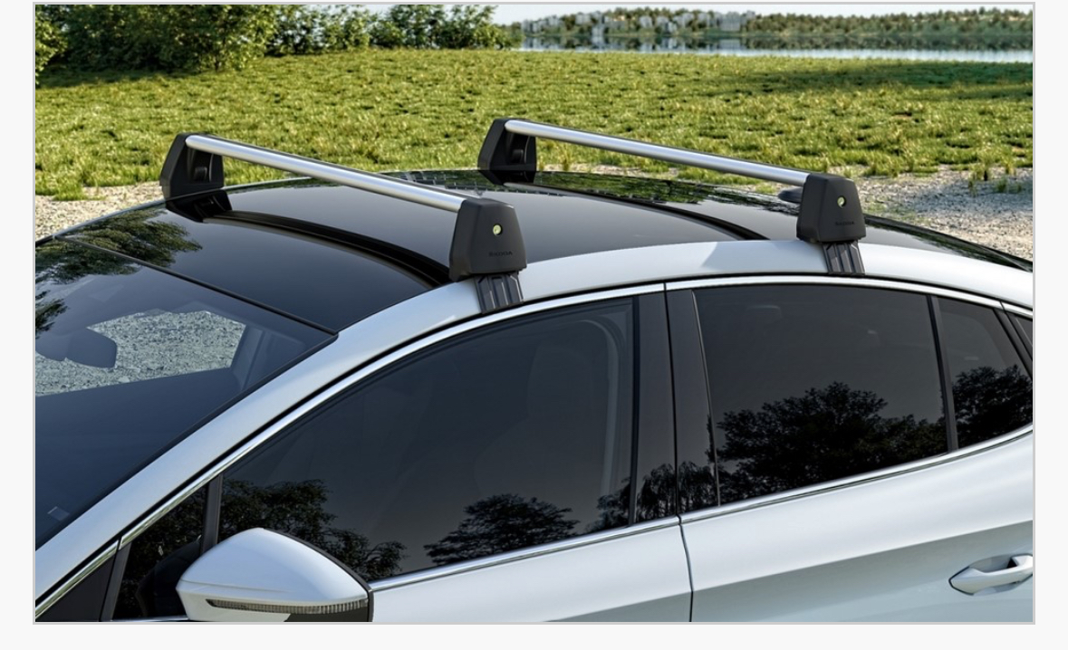 Skoda enyaq coupe taakkatelineet