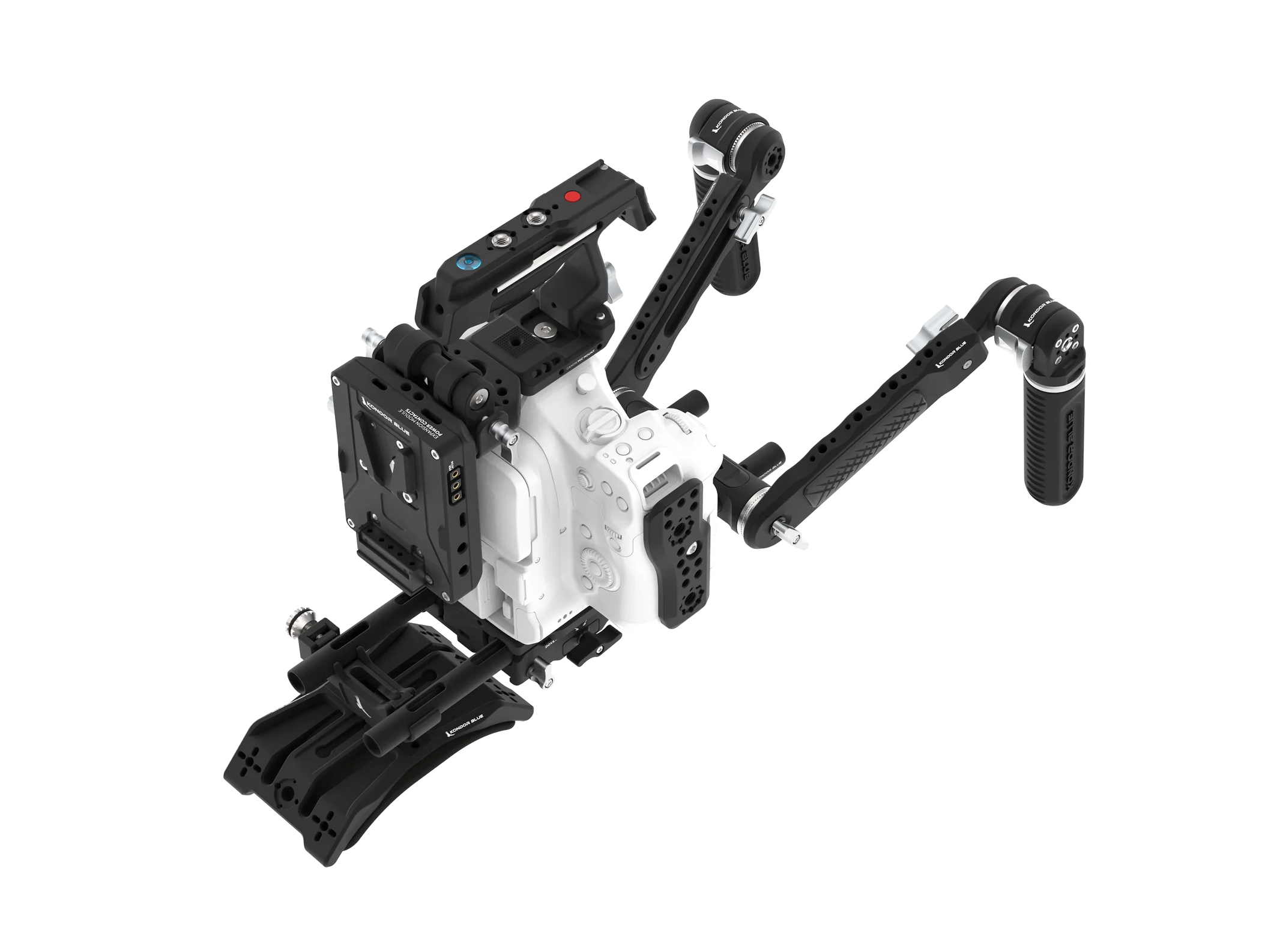 Canon eos c80 full cage kit w v mount plate (kondor blue)