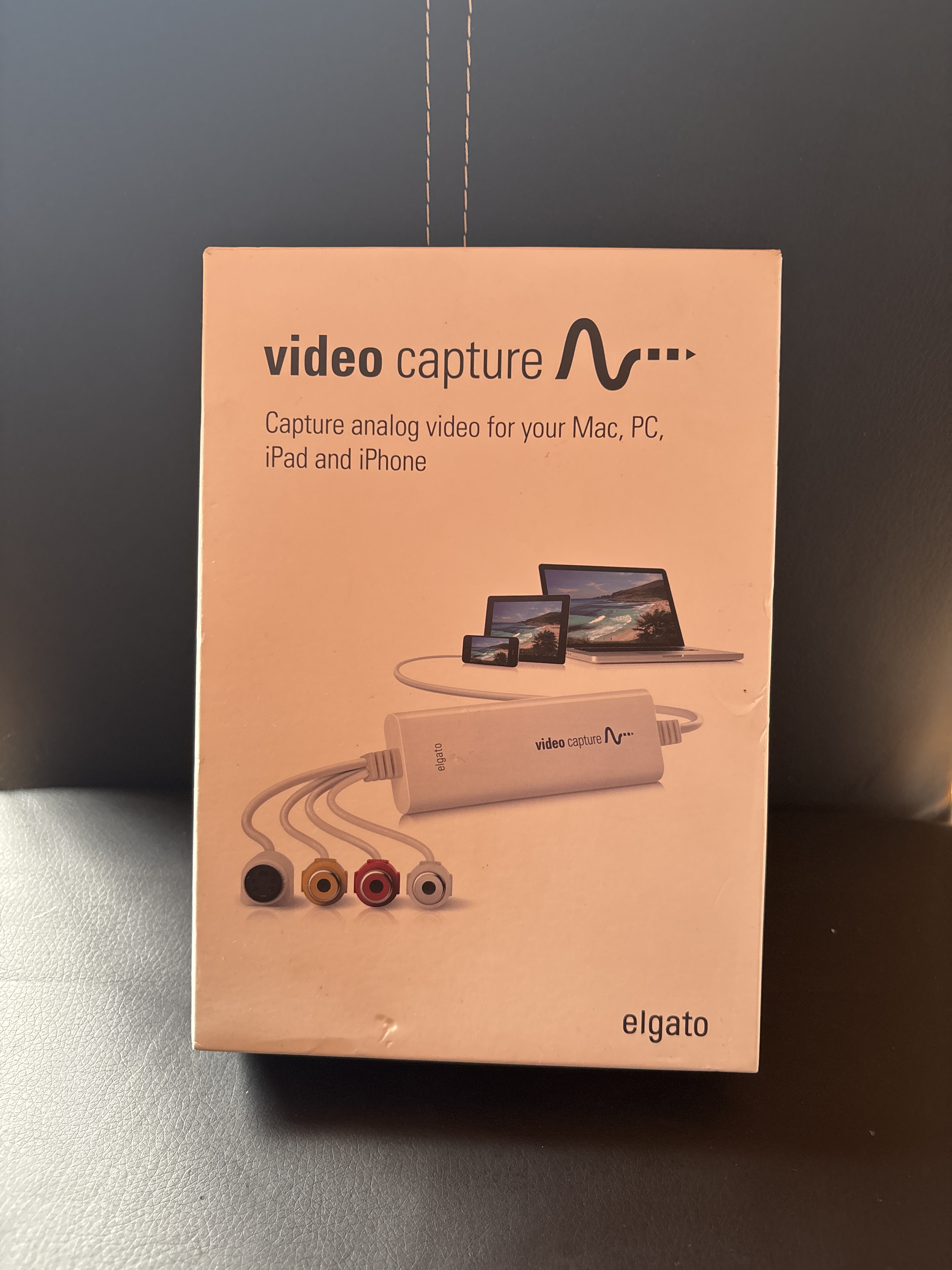 Videokonverterare elgato. digitalisera analoga videos till mac, pc, ipad och