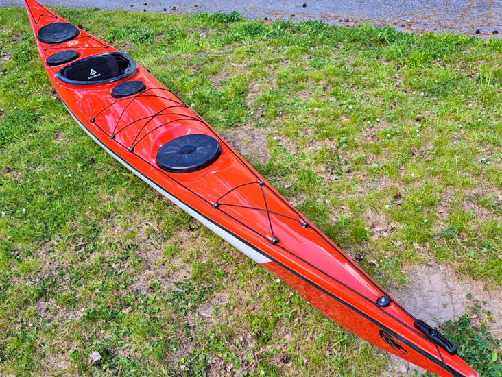 British style sea kayak - high volume