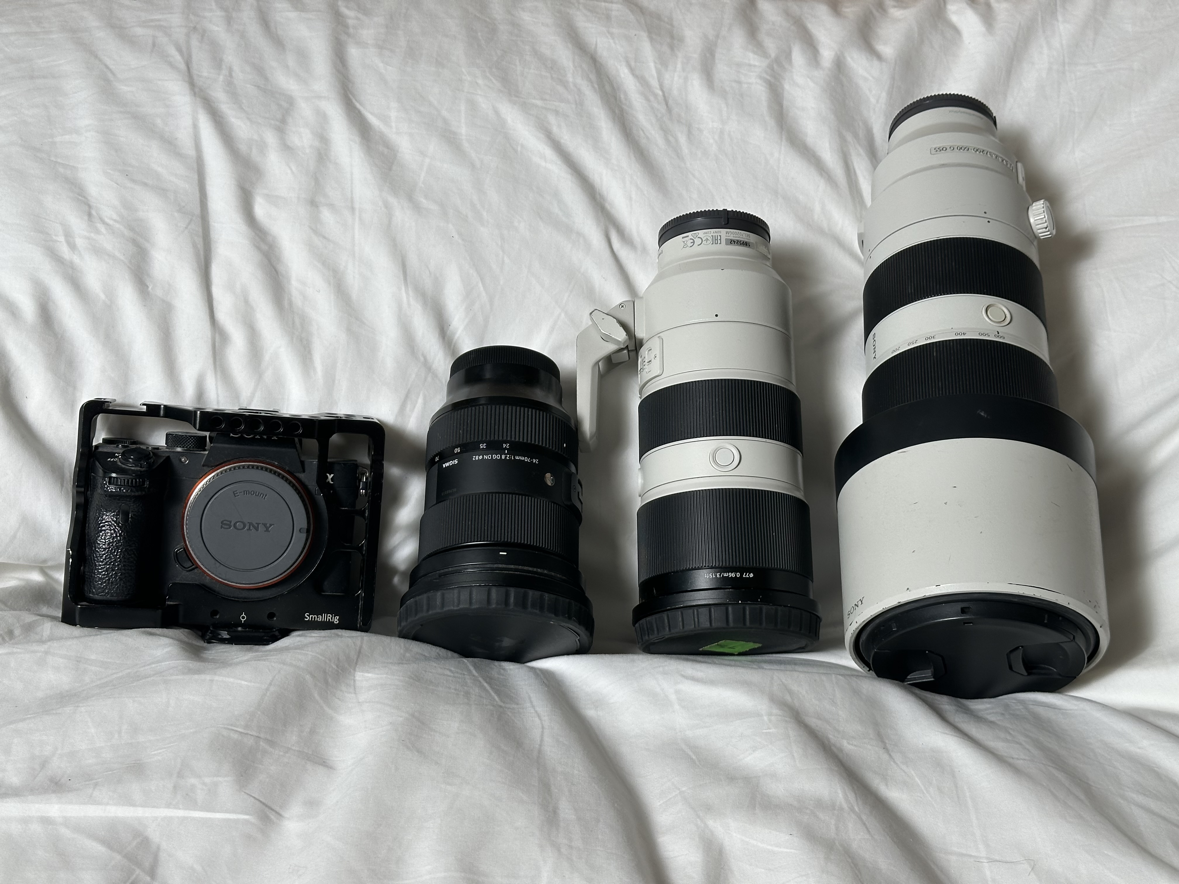 Sony a7iii with lens 