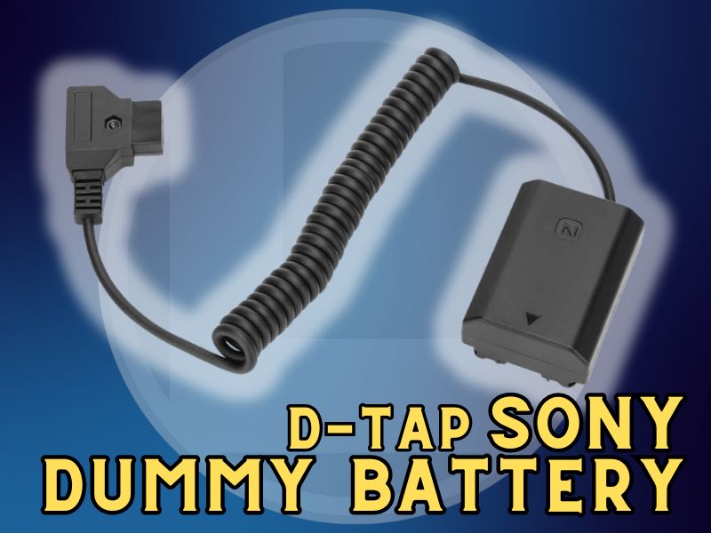 Sony fz-100 to d-tap cable (works with a7iii, a7iv, a7siii, fx3, fx30, a6700)