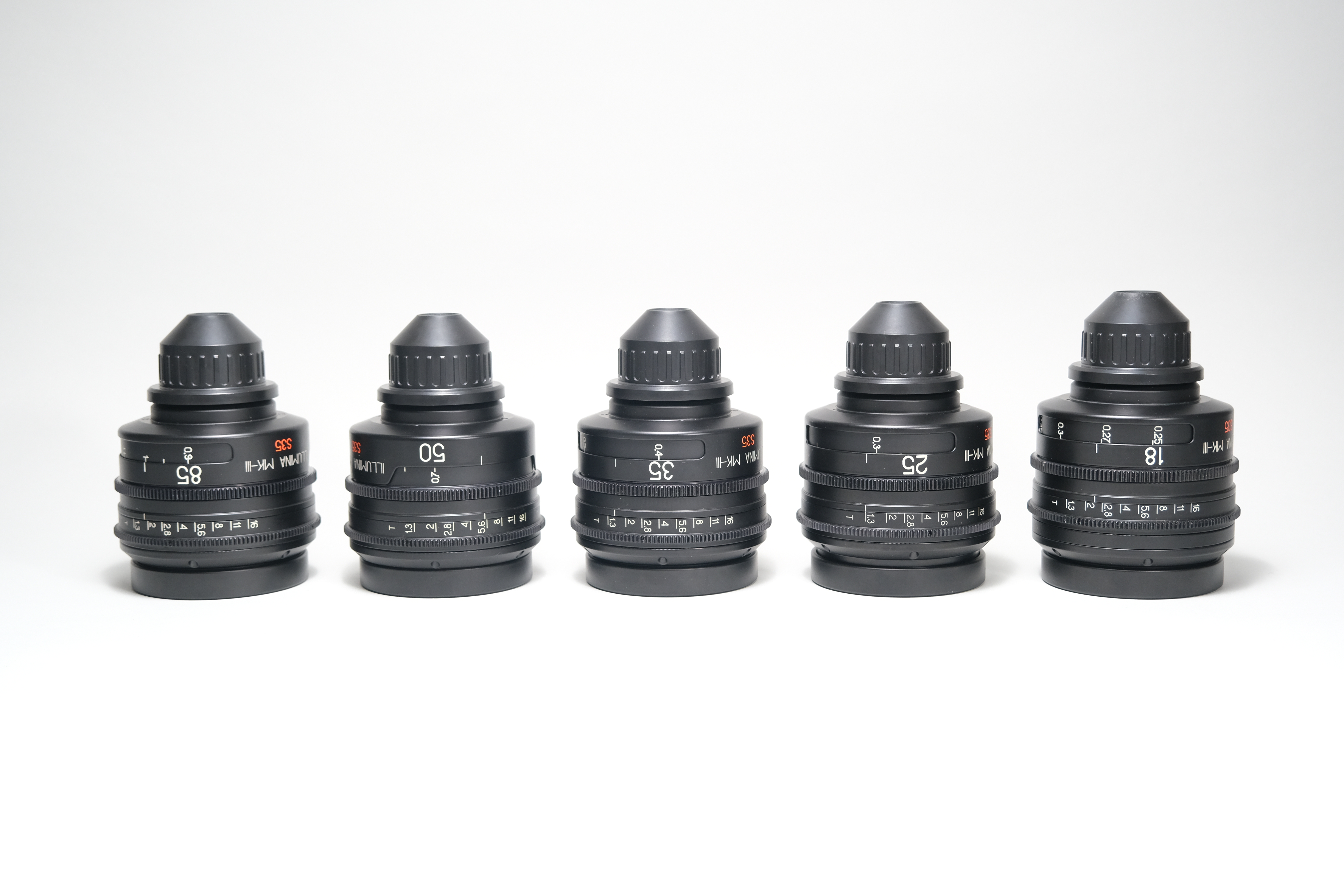 Lomo illumina mk iii (3) pl cinema lenses set t1.3 s35