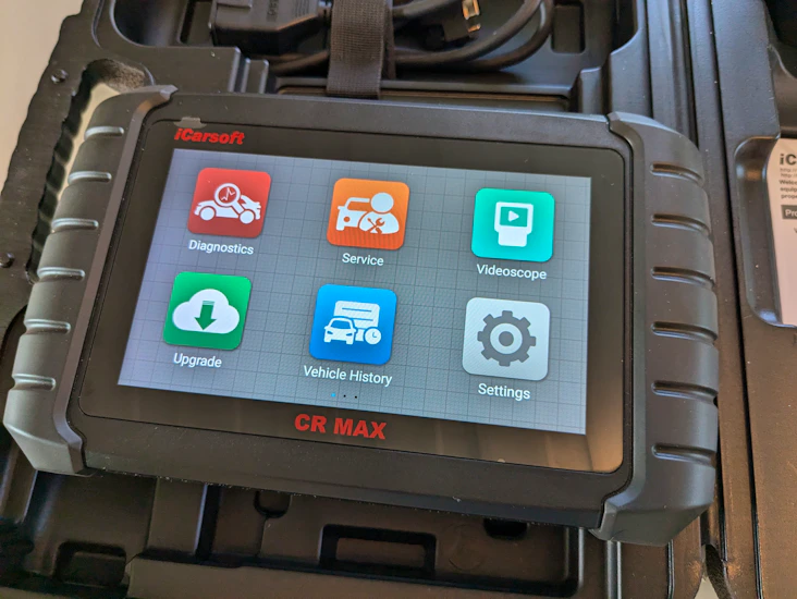 Icarsoft cr max felkodsläsare