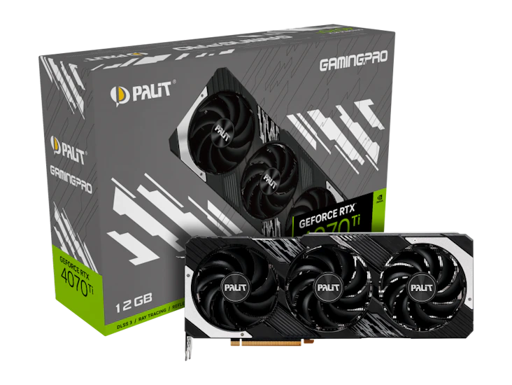 Palit geforce rtx 4070 ti 12gb graphics card