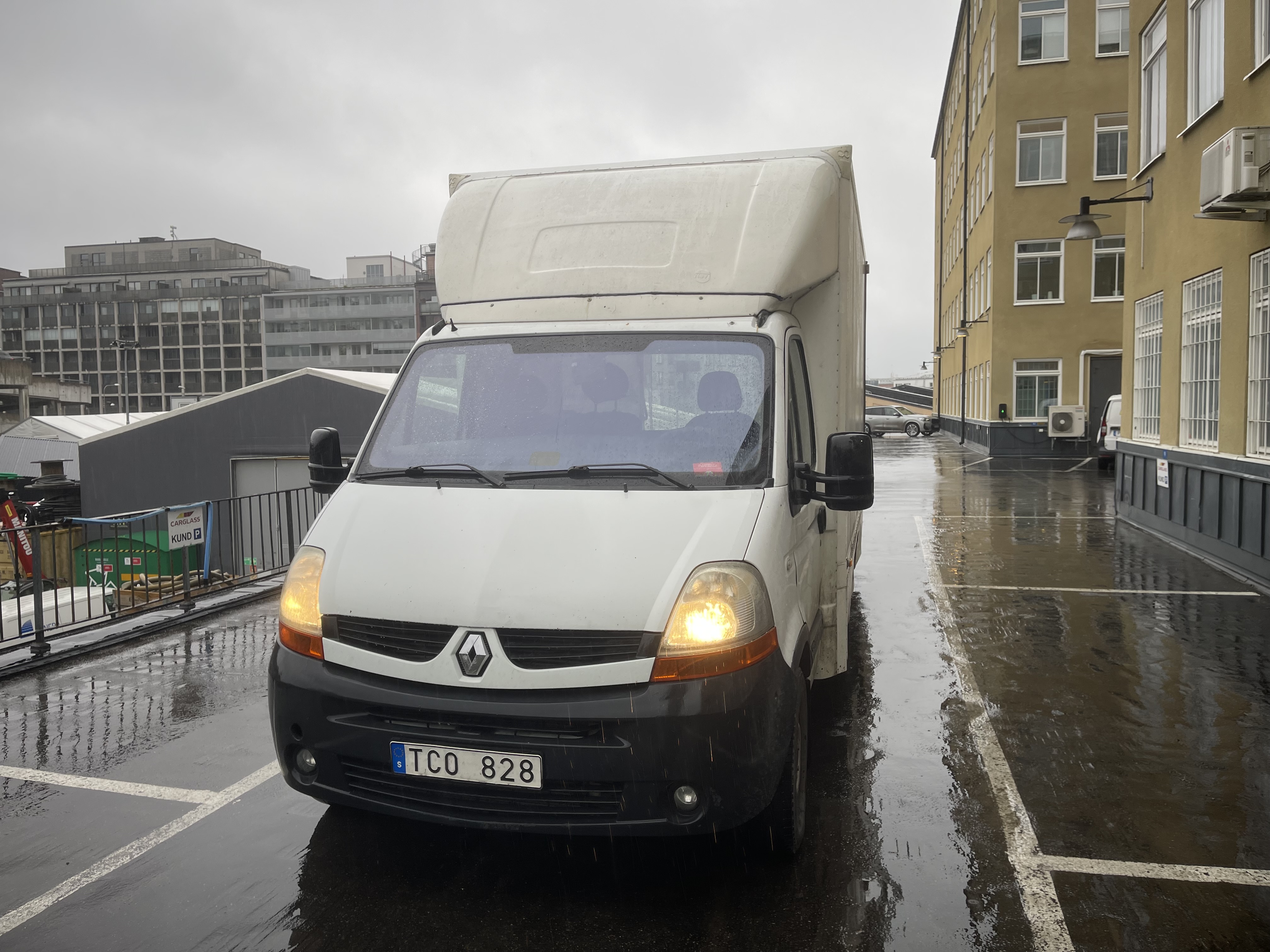 Lätt lastbil b kort