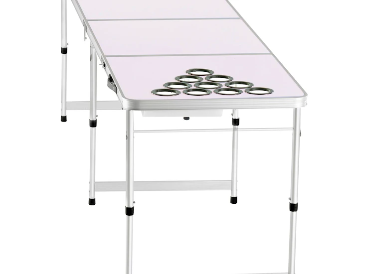 Beer pong bord inkl muggar och bollar