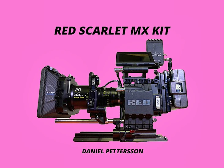 Red cinema camera scarlet mx kit
