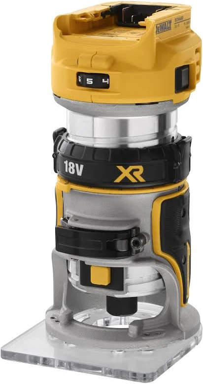 Dewalt handöverfräs med dom flesta tillbehör