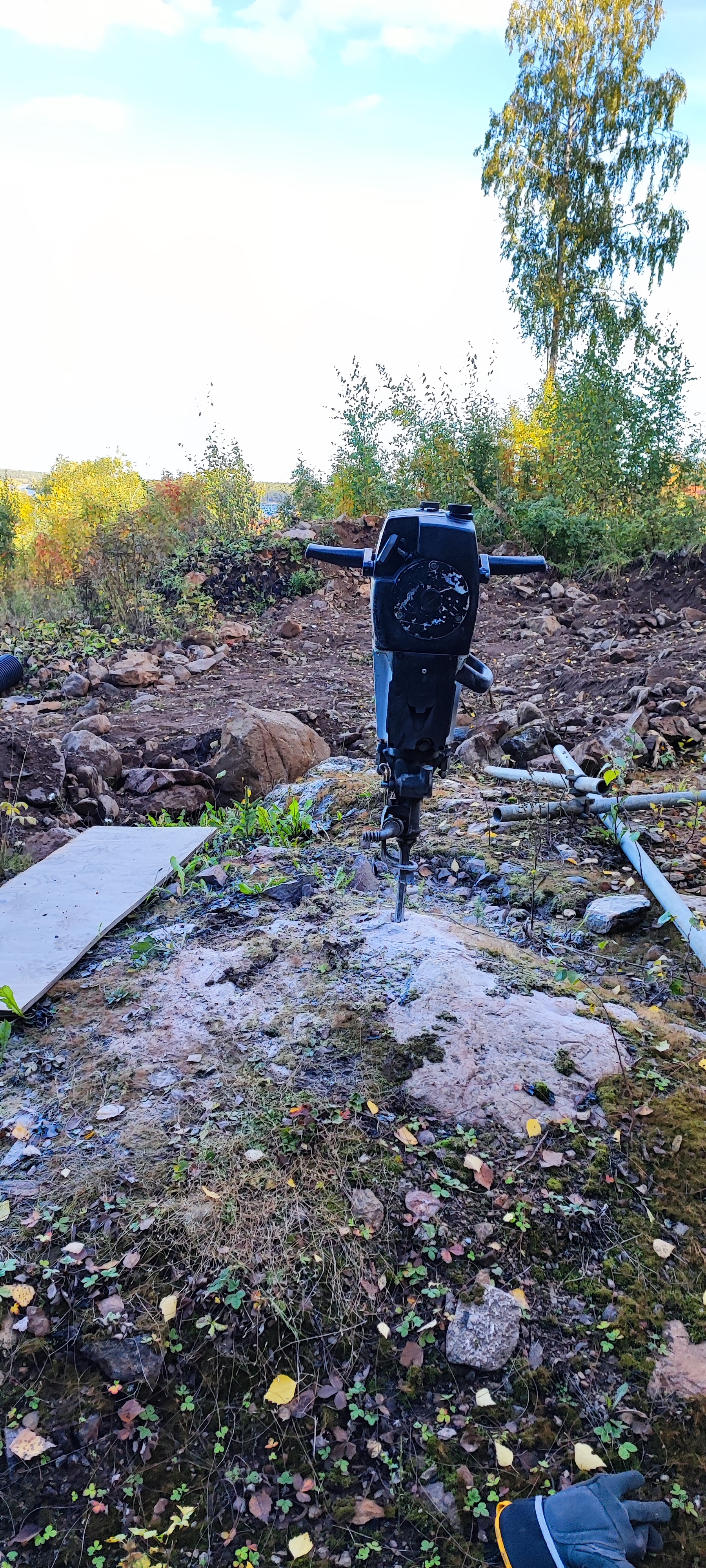 Bergborrmaskin atlas copco cobra 148