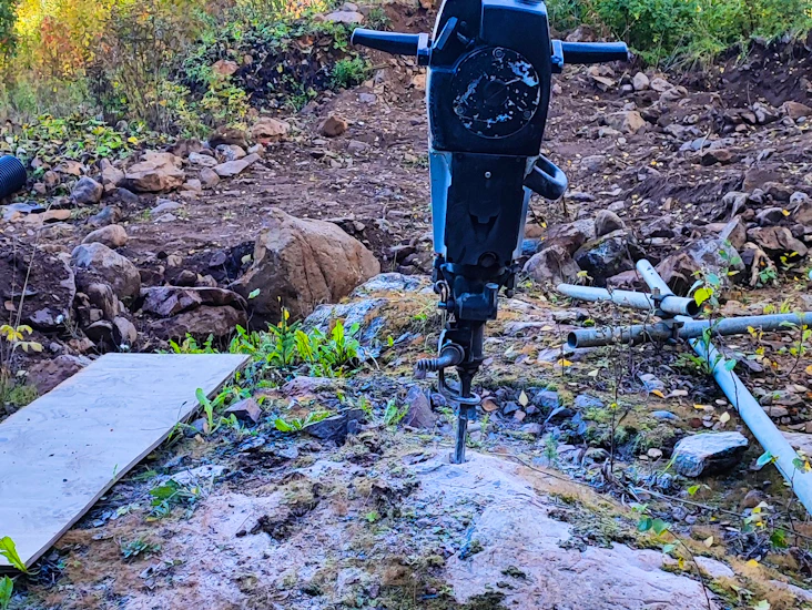 Bergborrmaskin atlas copco cobra 148