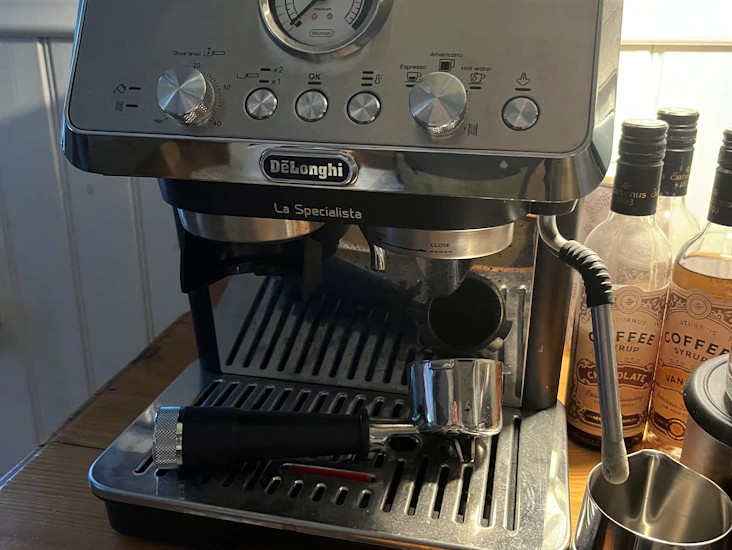 Proffesionell espressomaskin delonghi