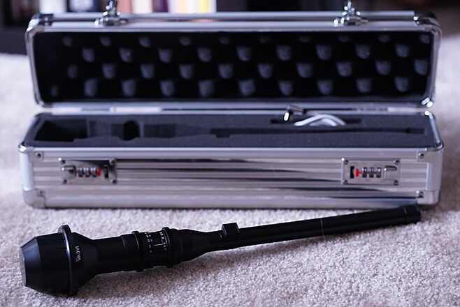 Laowa 24mm f14 macro probe lens, sony e-mount