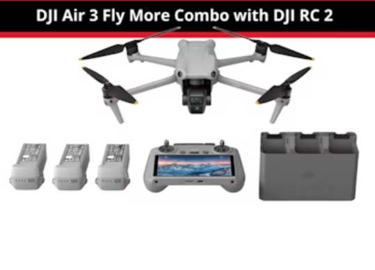 Dji air 3 fly more combo with dji rc 2
